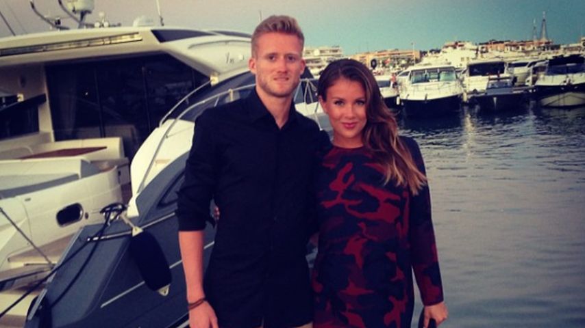 André Schürrle und Montana Yorke im gemeinsamen Urlaub 2014