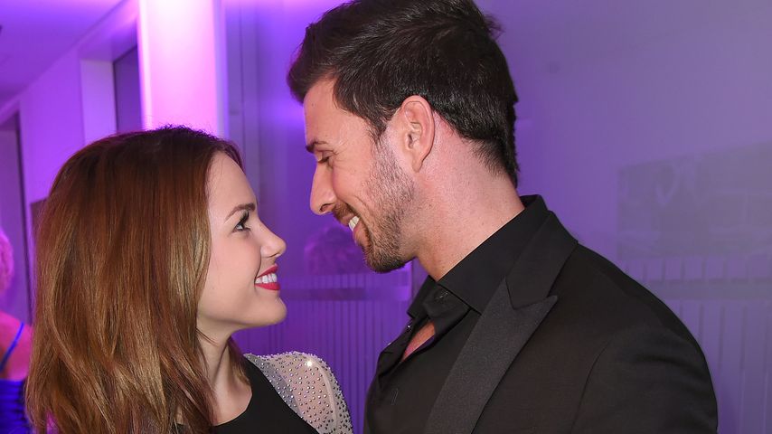 Angelina Heger und Leonard Freier