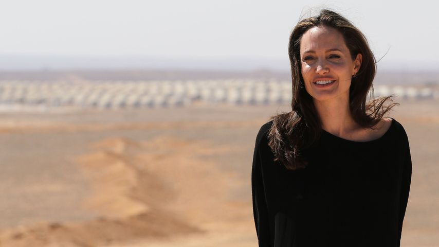 Angelina Jolie in Jordanien 2016