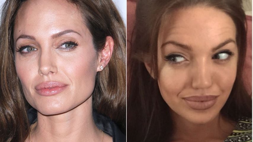Angelina Jolie und Chelsea Marr