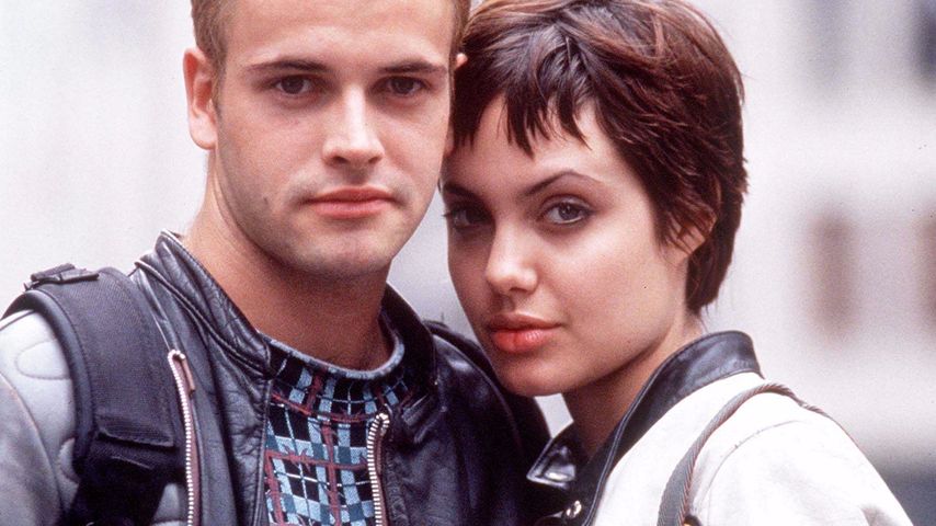 Angelina Jolie und ihr Ex-Mann Jonny Lee Miller im Film "Hackers" aus dem Jahr 1995