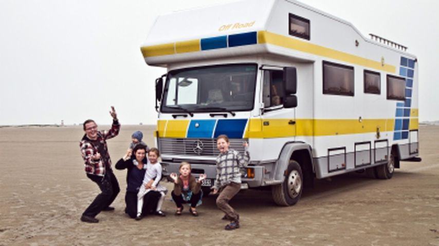 Angelo Kelly unterwegs mit seiner Familie