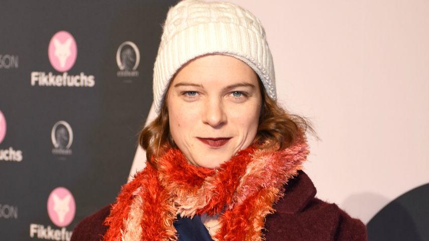 Schauspielerin Anjorka Strechel auf der Premiere von "Fikkefuchs"