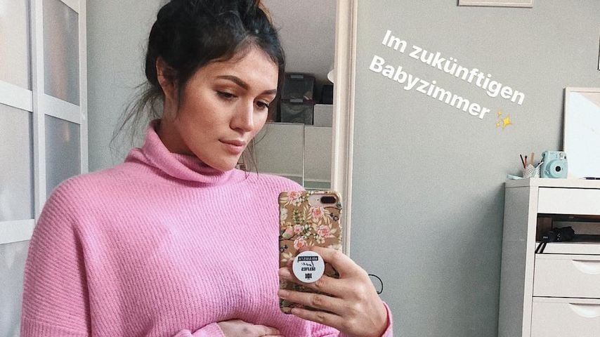Schwangere Anna Maria Damm: Hier zeigt sie das Baby-Zimmer!