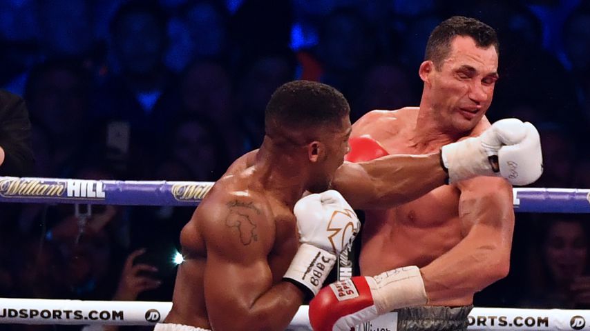 Anthony Joshua und Wladimir Klitschko, Box-Profis