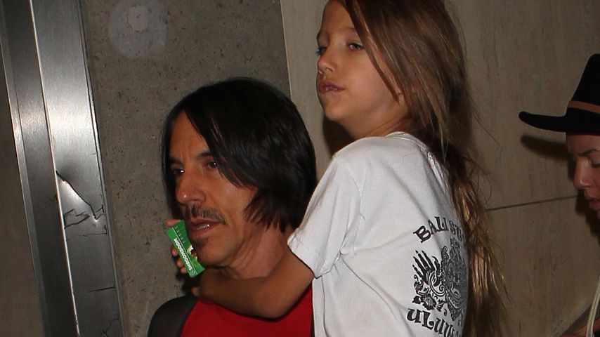 Anthony Kiedis und sein Sohn Everly Bear