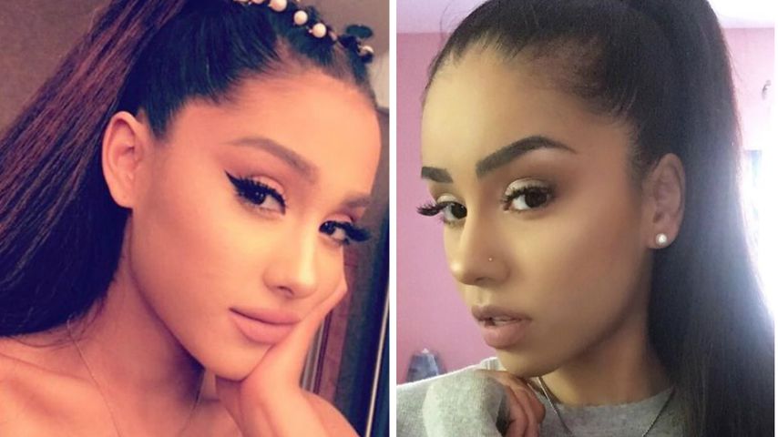 Süßes Double: Dieses Girl sieht aus wie Ariana Grande!