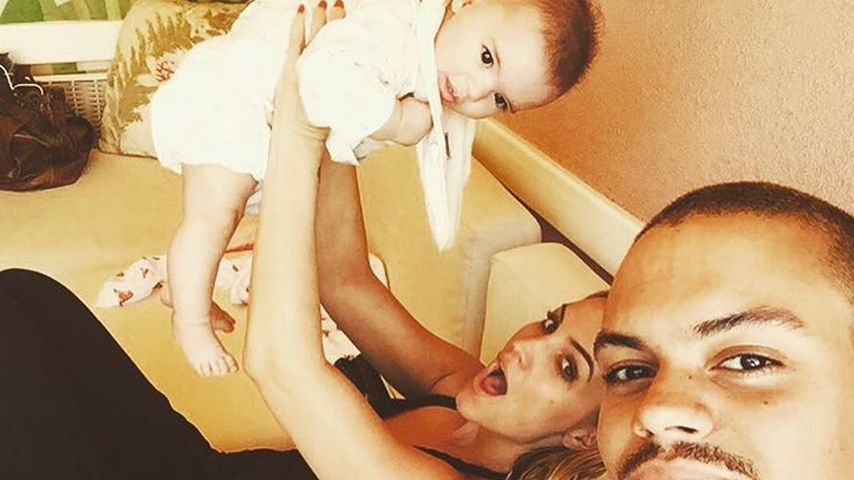 Ashlee Simpson, Evan Ross und Jagger Snow Ross