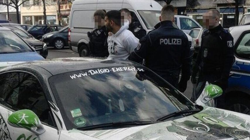 Attila Hildmann bei seiner Festnahme