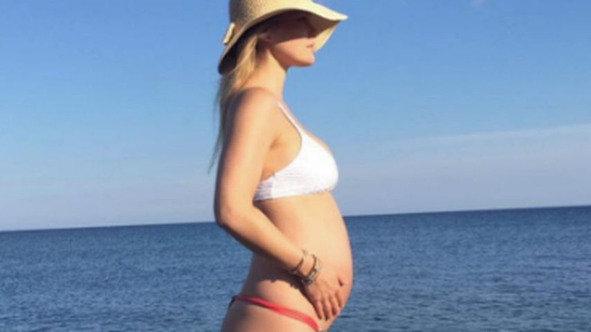 Bar Refaeli während ihrer Schwangerschaft 2016