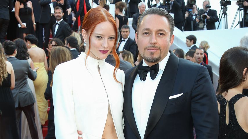 Barbara Meier und Klemens Hallmann beim 69. Filmfestival in Cannes