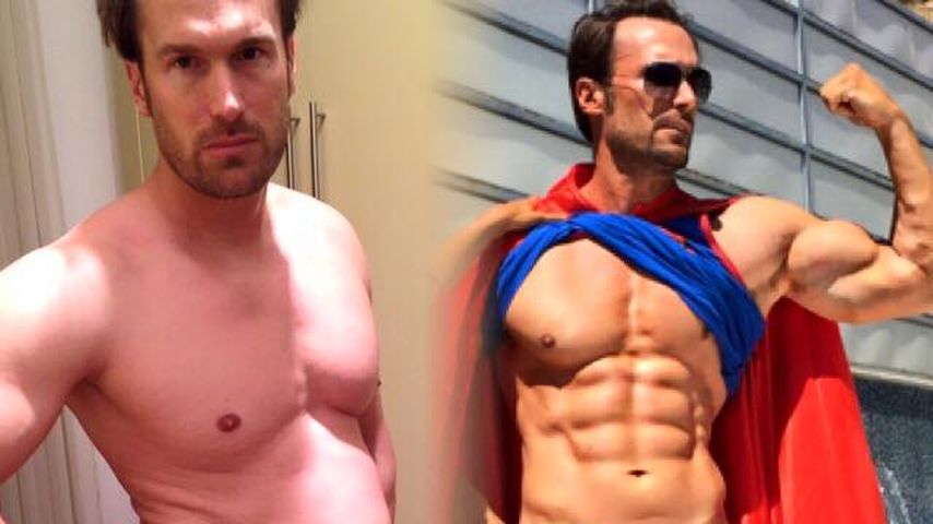 Bastian Yotta untrainiert vs. trainiert