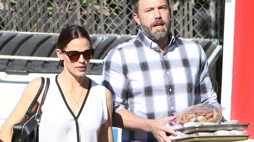 Jennifer Garner und Ben Affleck auf dem Weg zum Gottesdienst