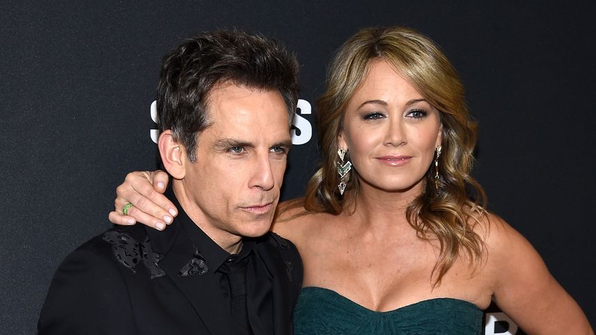 Ben Stiller und Christine Taylor im Februar 2016 bei einer Filmpremiere in New York