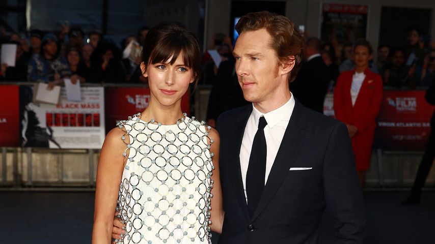 Sophie Hunter und Benedict Cumberbatch bei der Premiere von "Black Mass"