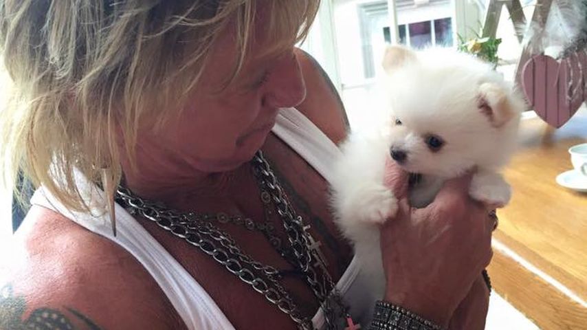 Bert Wollersheim und Hund Barney Boo