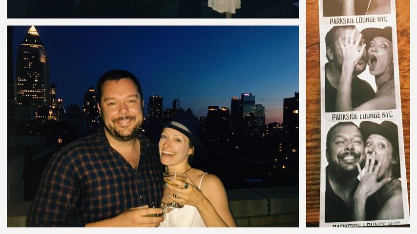 Beth Behrs und Michael Gladis