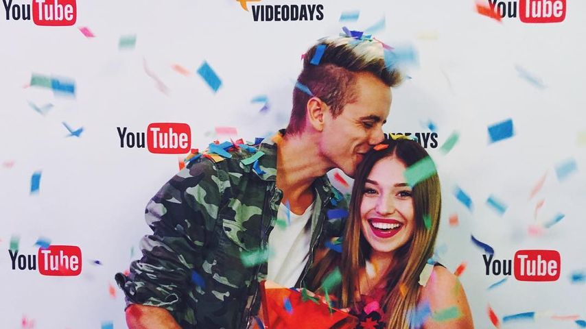 Bibi und Julian bei der Verleihung des Play-Award-Legend 2016