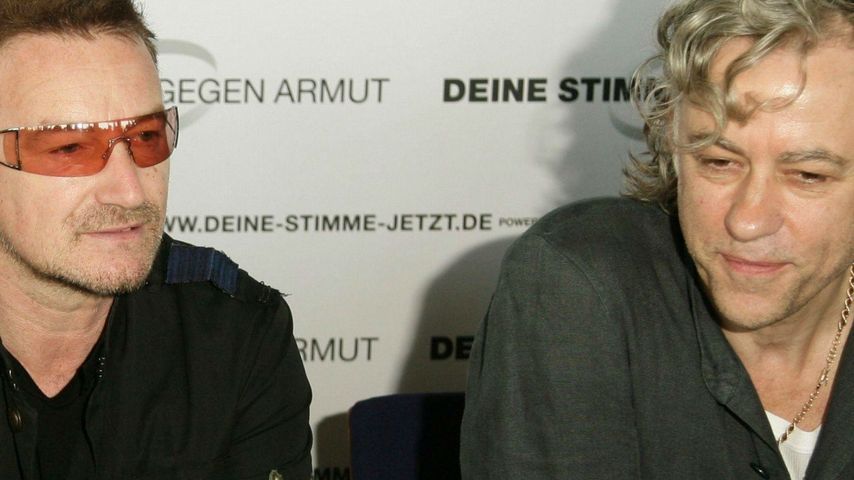Bob Geldof und Bono