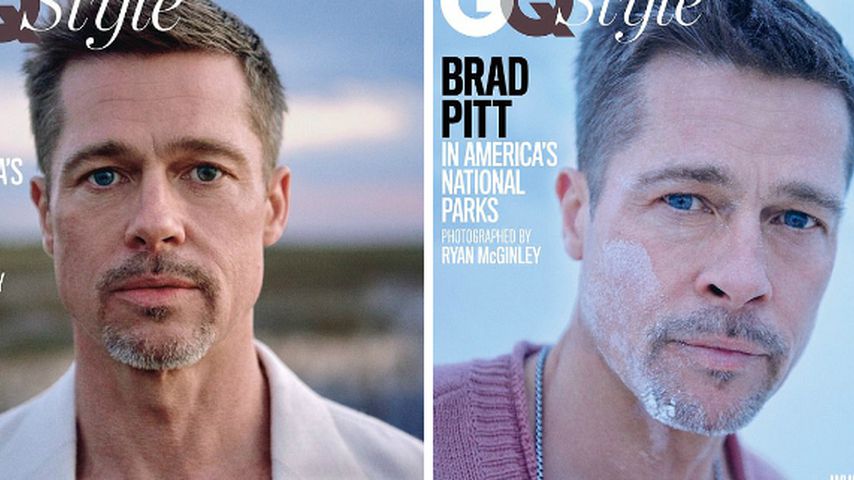 Brad Pitts drei GQ-Cover