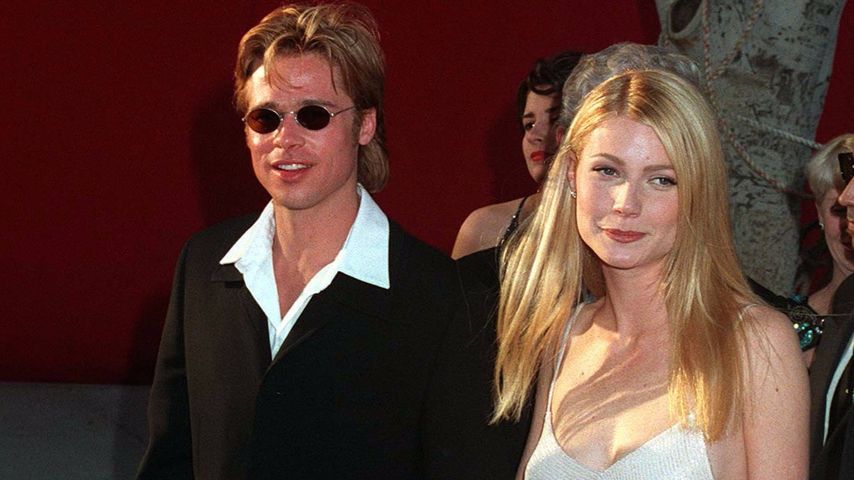 Brad Pitt und Gwyneth Paltrow bei der Oscar-Verleihung 1996