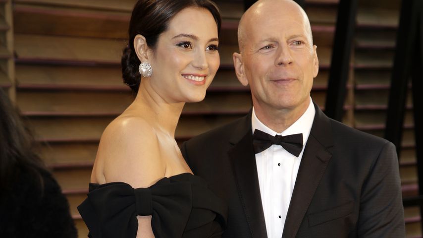 Emma Heming und Bruce Willis bei der Oscar-Verleihung 2014
