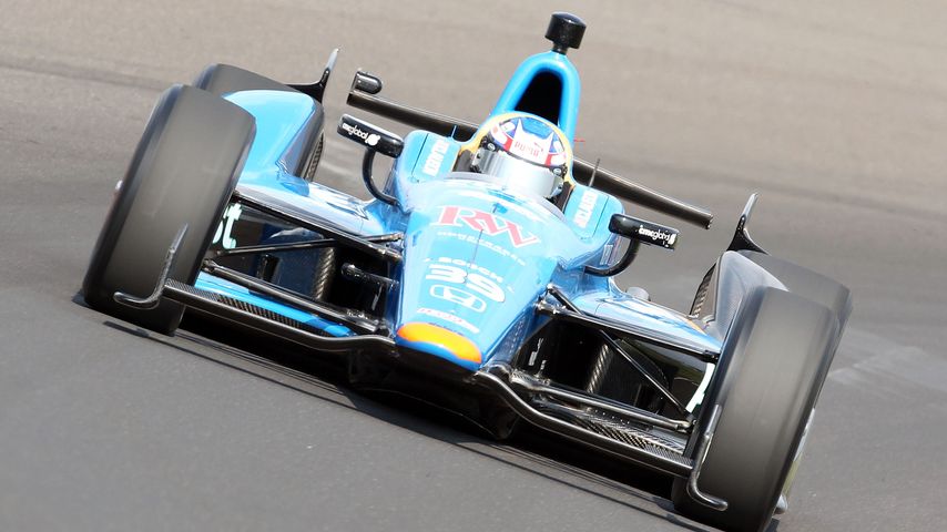 Bryan Clauson in seinem Wagen beim Indianapolis Motor Speedway im Mai 2012