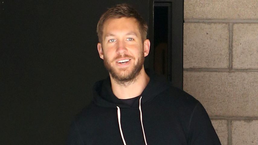 Calvin Harris beim Verlassen seines Fitnessstudios in L.A.