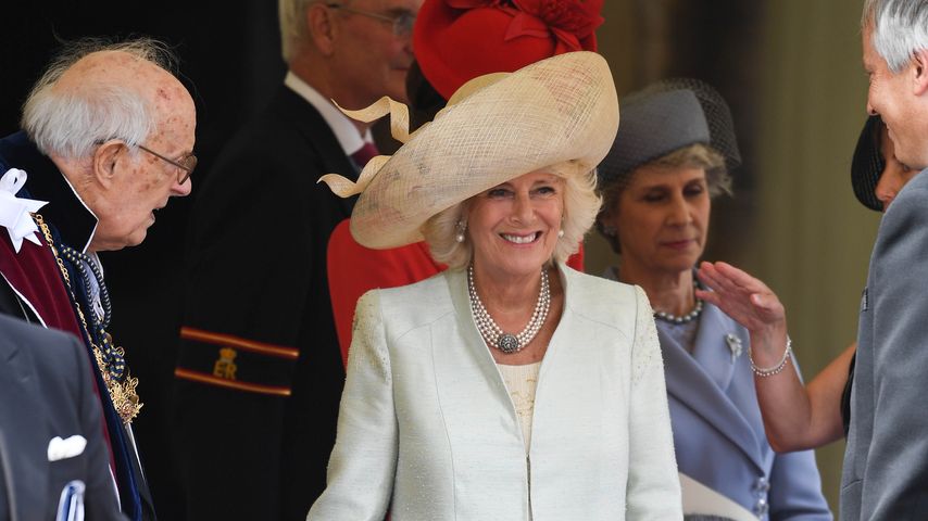 Camilla Parker Bowles beim "Hosenbandorden" auf Schloss Windsor 2016