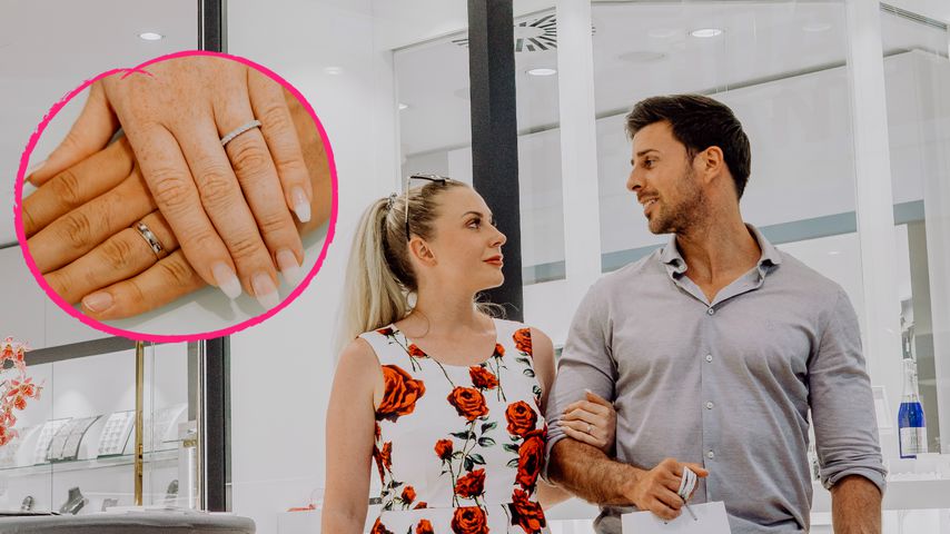 Kurz vor der Hochzeit: Das sind Leonard & Caonas Eheringe!