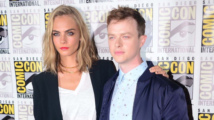 Cara Delevinge und Dane DeHaan auf der Comic Con in San Diego