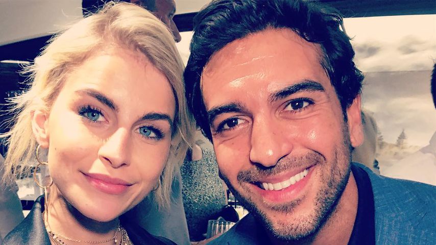 Influencerin Caro Daur mit Schauspieler Elyas M'Barek