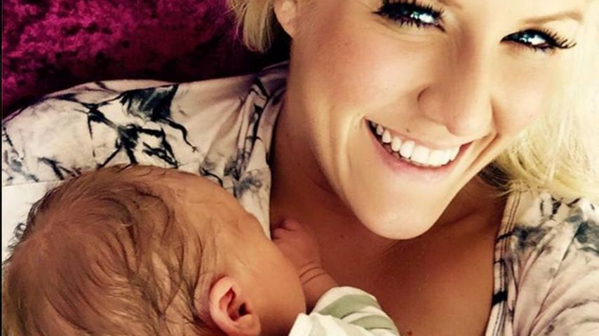 Cascada-Sängerin Natalie Horler mit ihrer Tochter