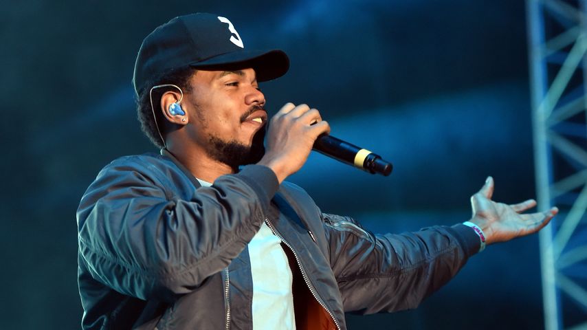 Chance the Rapper auf einem Konzert in Los Angeles