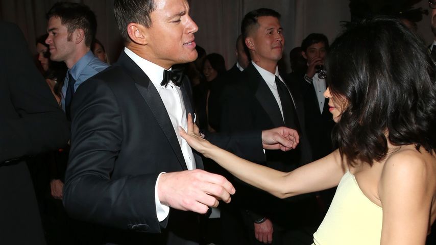 Channing Tatum und Jenna Dewan auf einer Golden Globe Party