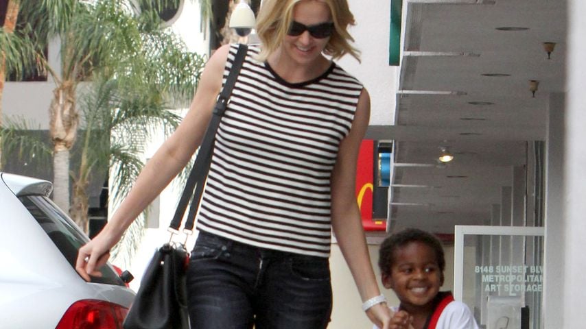 Charlize Theron und Jackson Theron