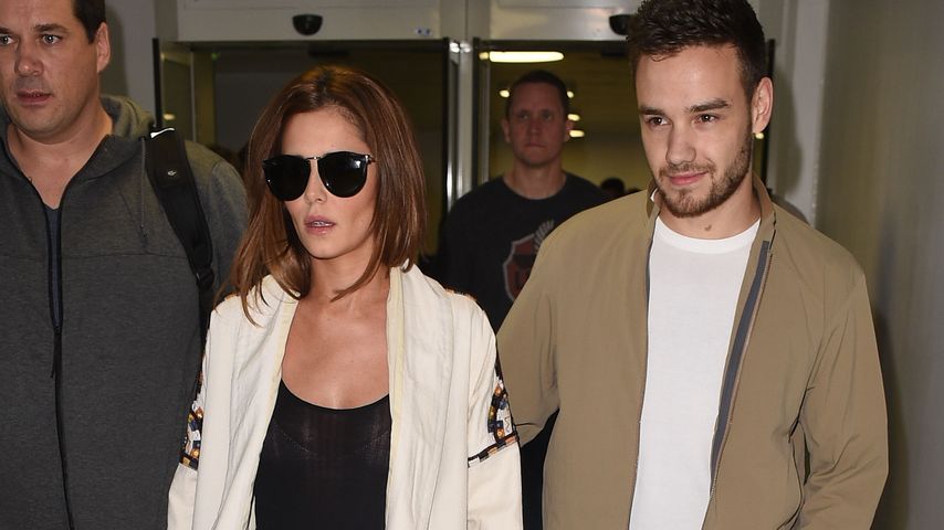 Cheryl Cole und Liam Payne am Flughafen Paris
