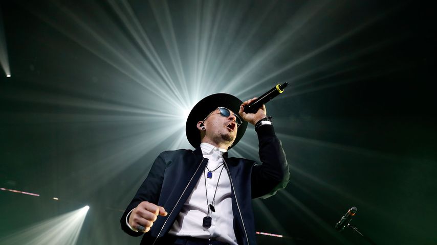 Chester Bennington bei einem Konzert in Las Vegas