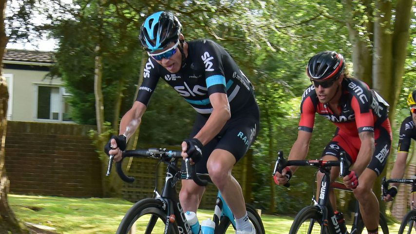 Chris Froome (l.) bei den RideLondon-Surrey Classics 2016