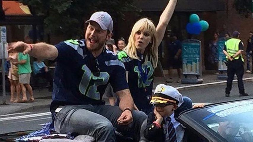 Chris Pratt, Anna Faris und ihr Sohn Jack