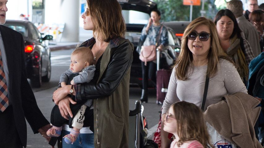 Cobie Smulders mit ihren Kindern