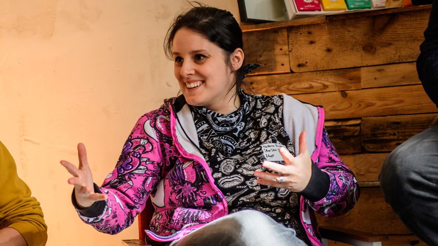 YouTube-Star Coldmirror auf einem Presse-Event Berlin