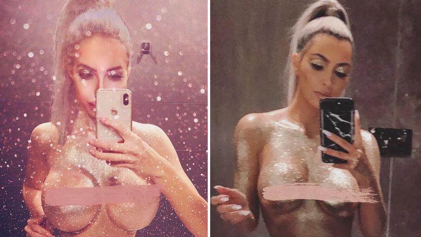 Anella An und Kim Kardashian