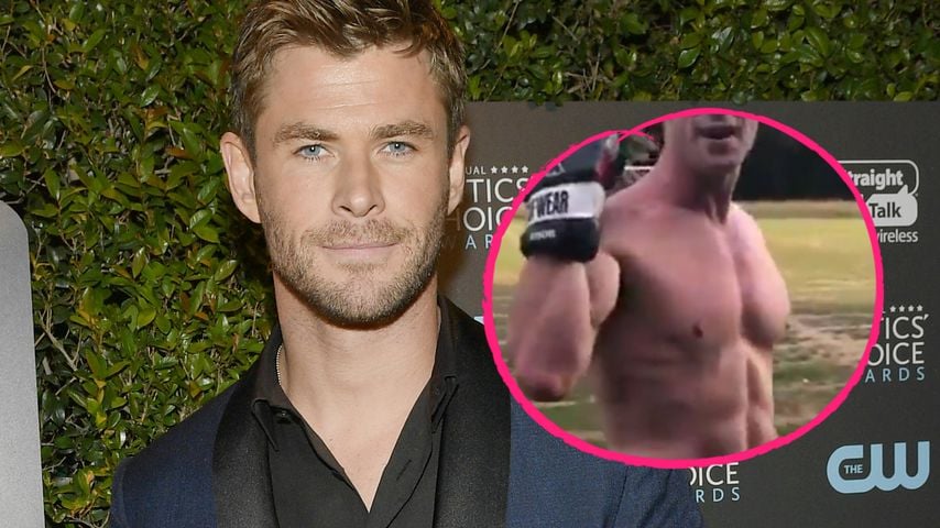 Bald ein "Man in Black": So heiß trainiert Chris Hemsworth!