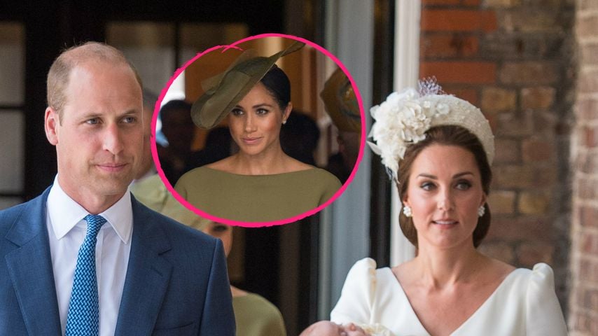 Wollten William & Kate etwa Meghan nicht zur Taufe einladen?