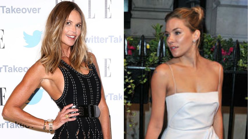 Collage von Elle MacPherson und Sienna Miller