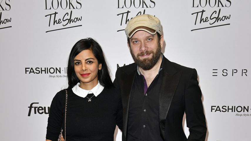 Collien Ulmen-Fernandes und Christian Ulmen während der Berlin Fashion Week