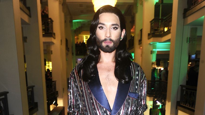 Conchita Wurst im Oktober 2016 bei der Weltpremiere von "The One" in Berlin