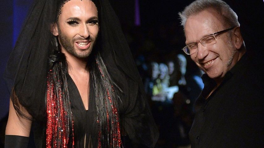 Conchita Wurst und Jean Paul Gaultier