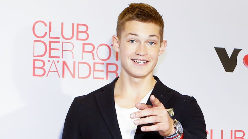 Damian Hardung beim "Club der roten Bänder"-Screening-Event der 2. Staffel 2016 in Köln